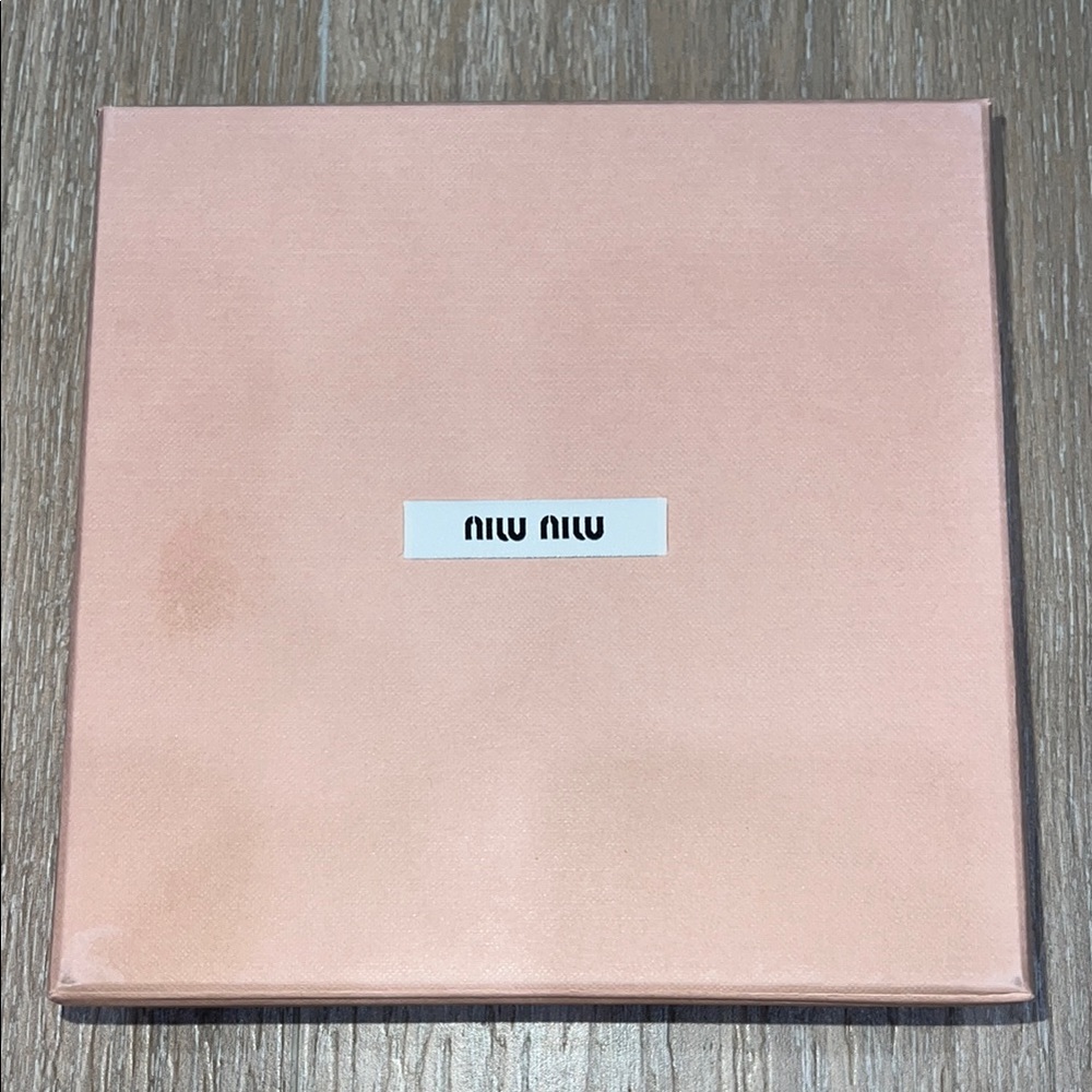 Miu Miu Blush Pink Gift Box